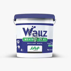 WALLZ EXTERIOR EMULSION BRILLIANT WHITE 4LTR